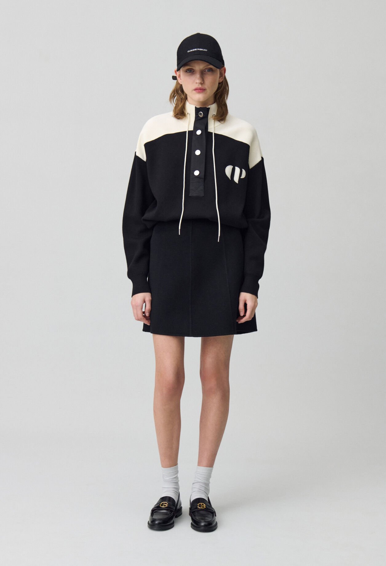 Minimum half-zip sweatshirt