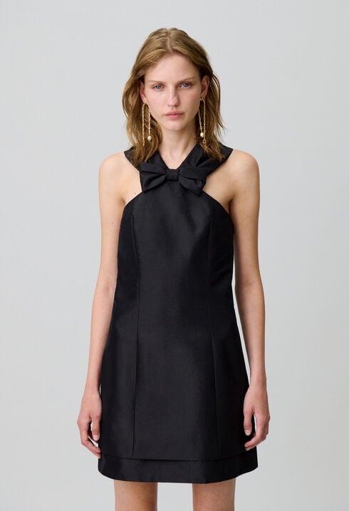 Robe courte nœud
