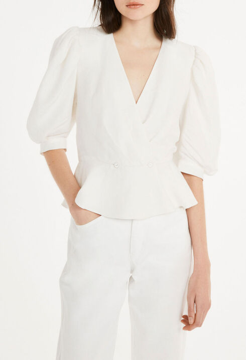 Blouse blanche