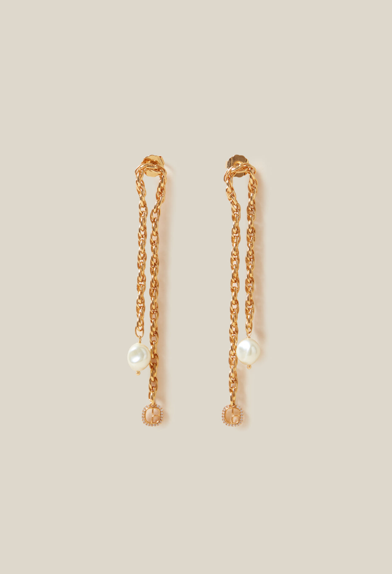 Boucles d'oreilles chaîne