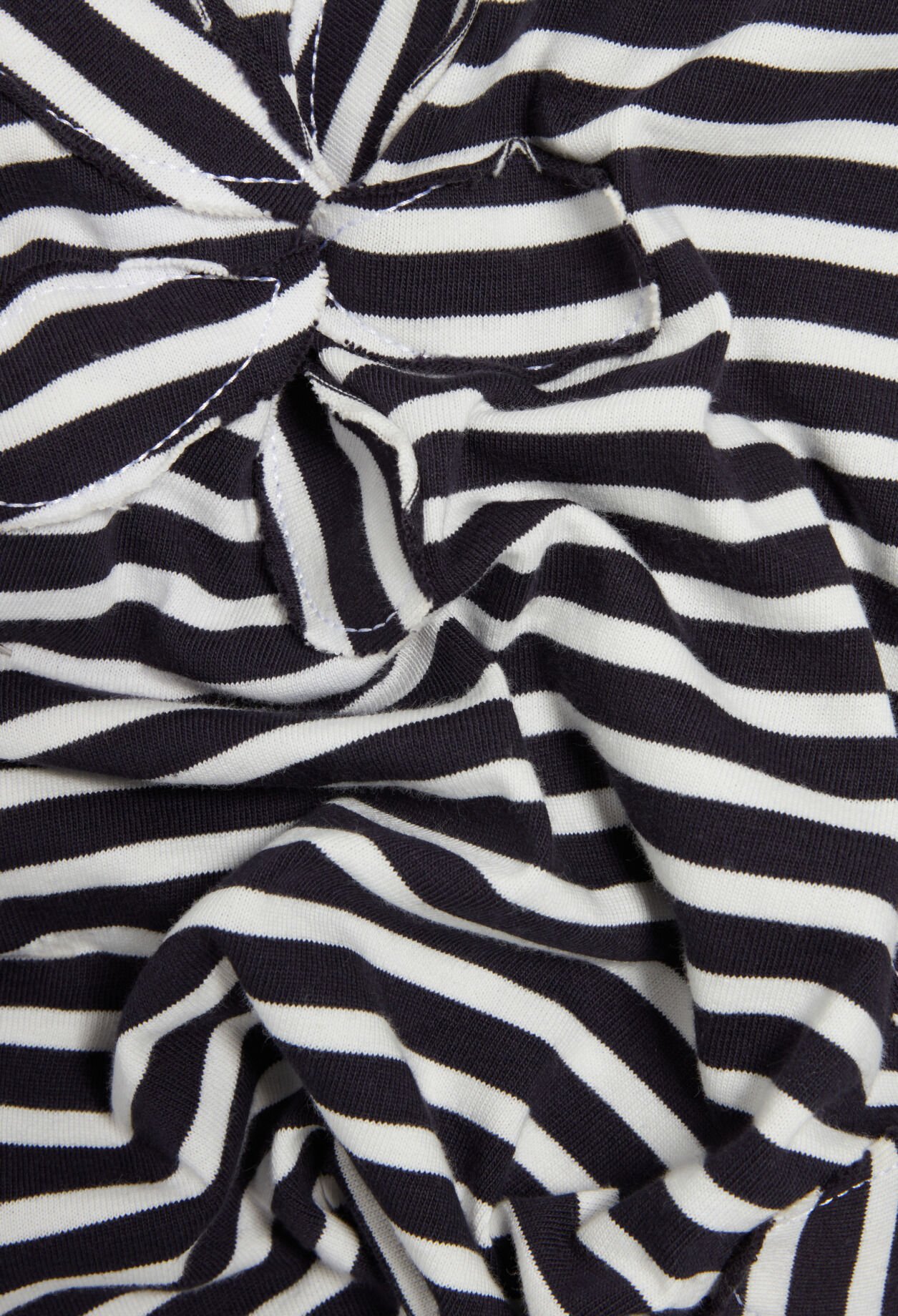 Navy striped T-shirt