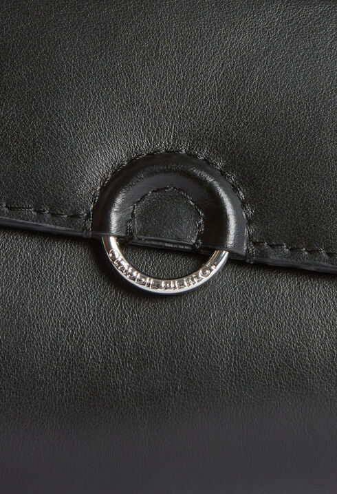 Sac ceinture cuir noir