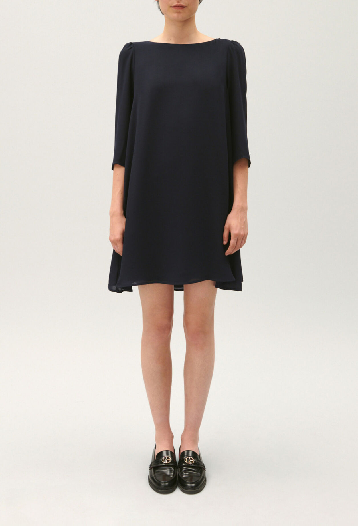 White rififi dress