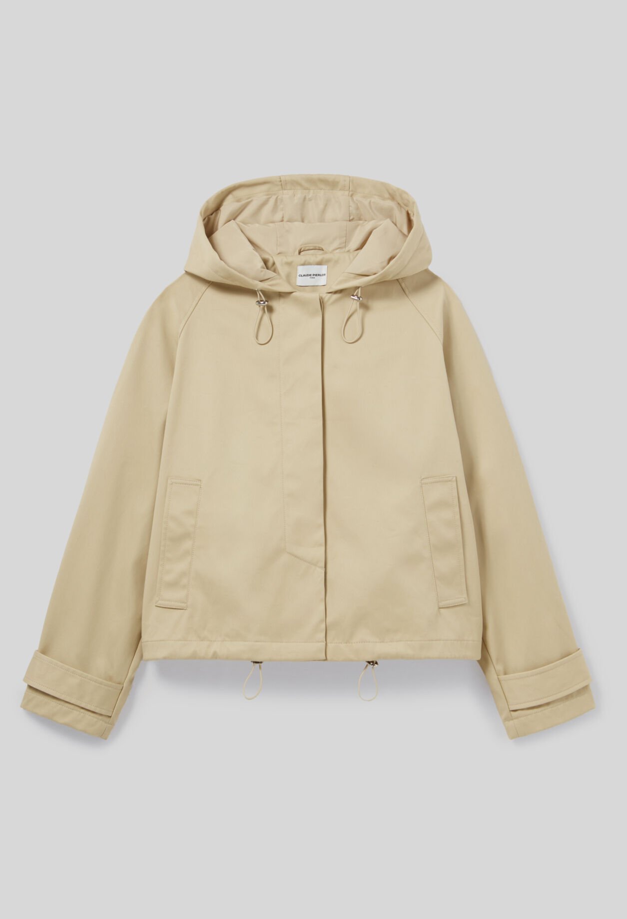 Lightweight hooded parka