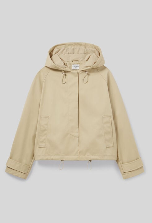Parka légère à capuche