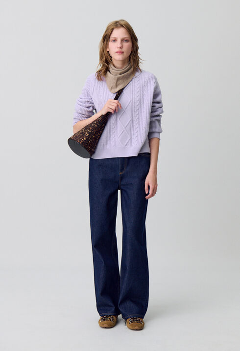 Pull jacquard large