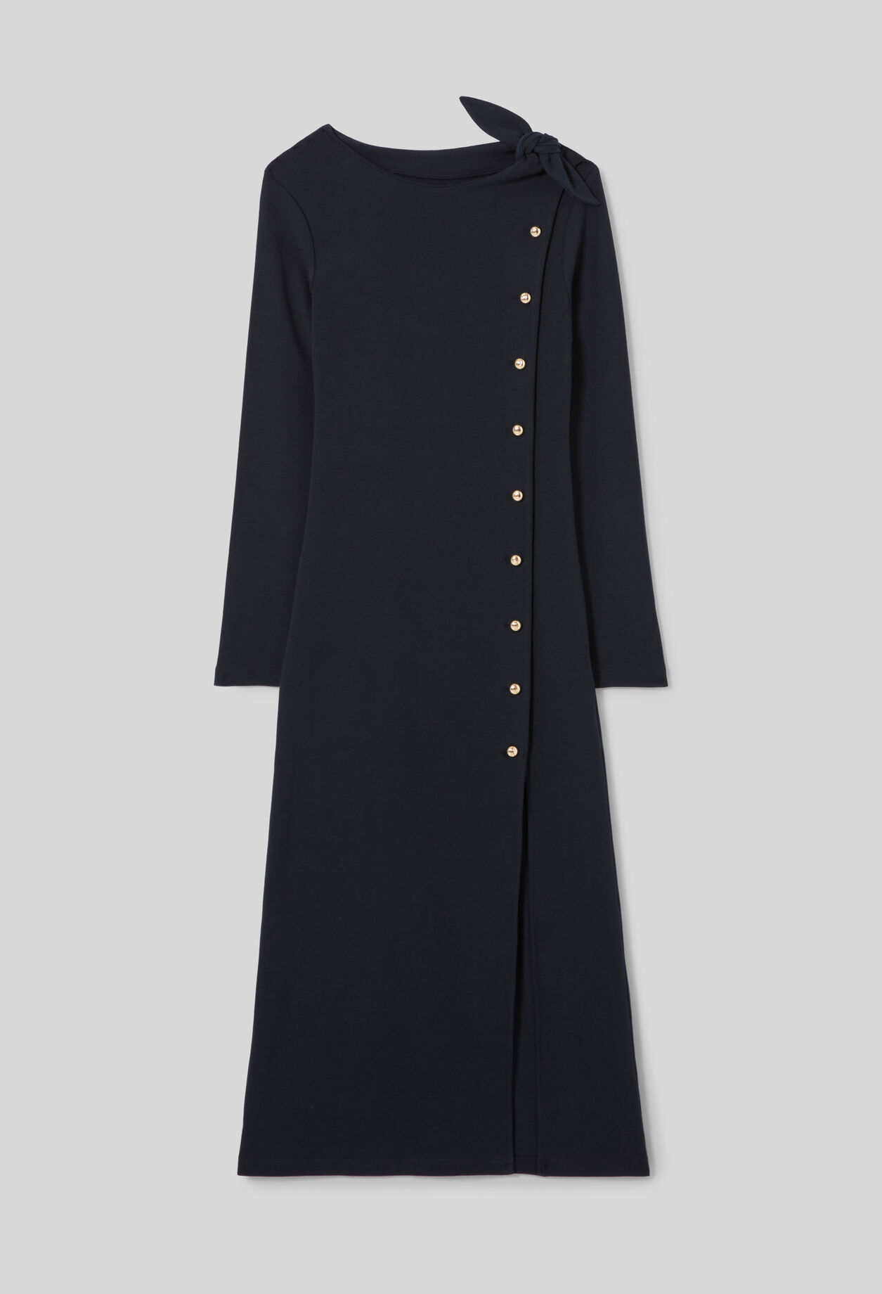 Long knit dress