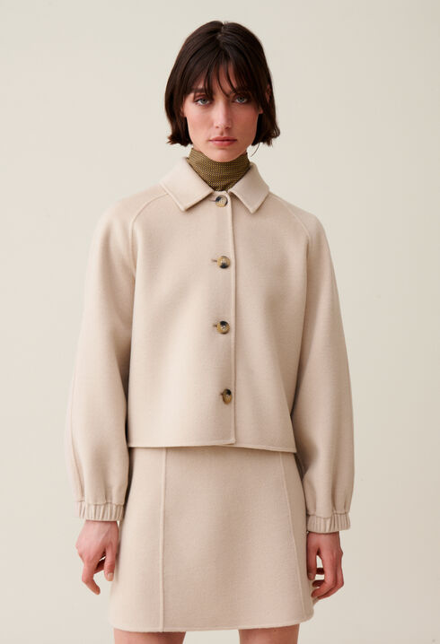 Short Shirt Collar Jacket