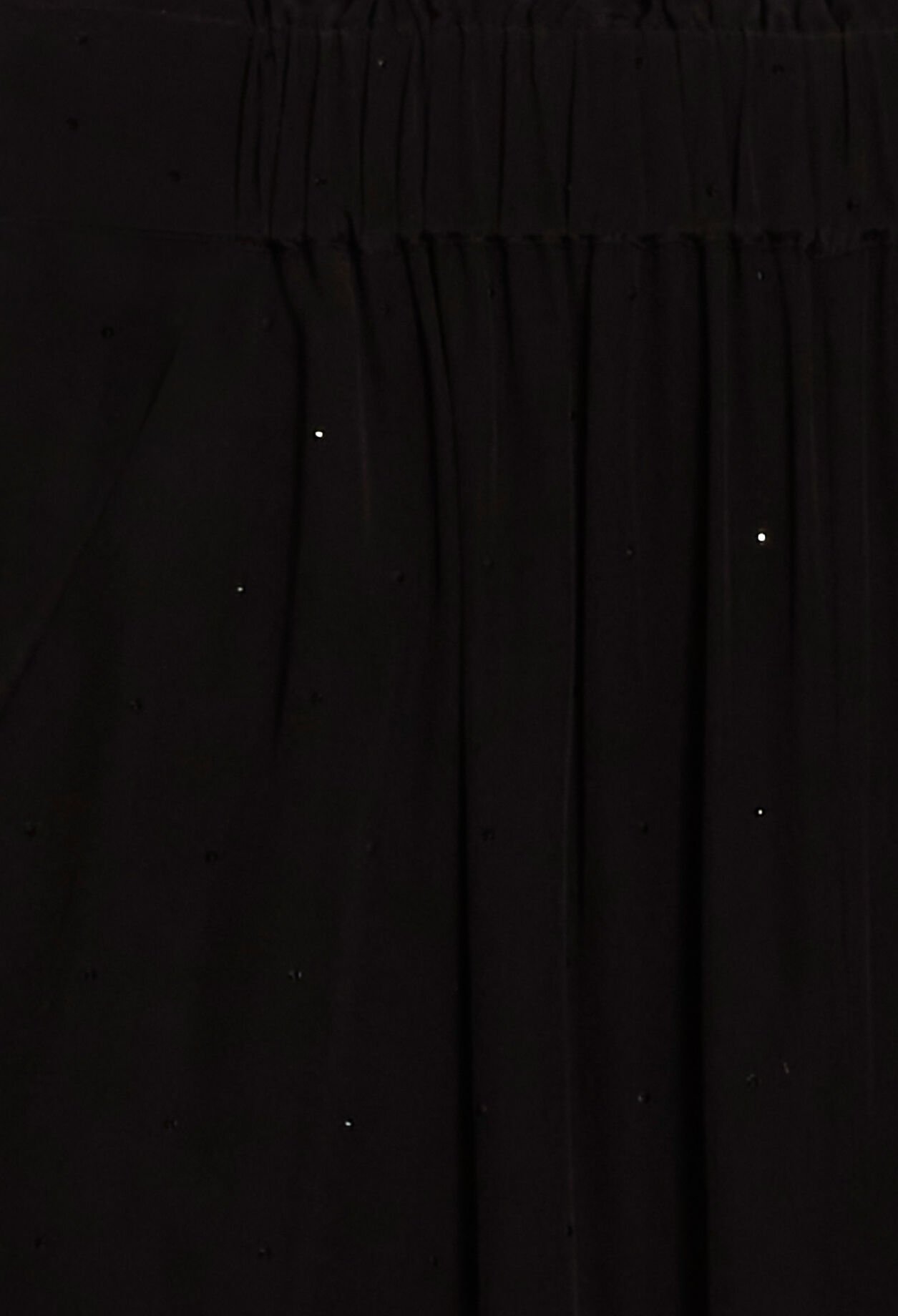 Pantalon fluide strassé noir