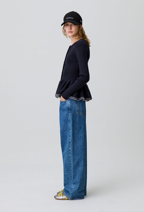 Fitted Knit Cardigan