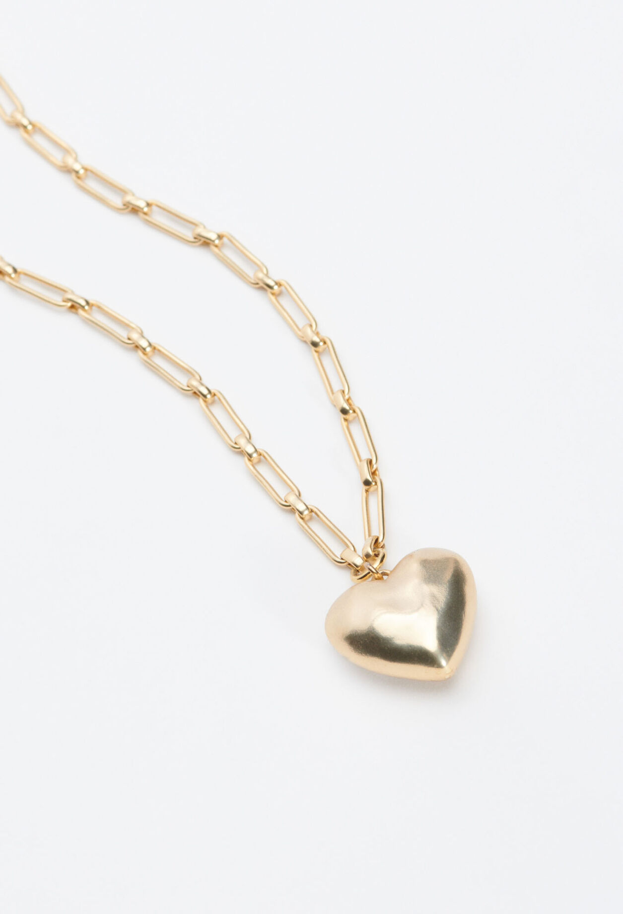 Collier doré à maillons