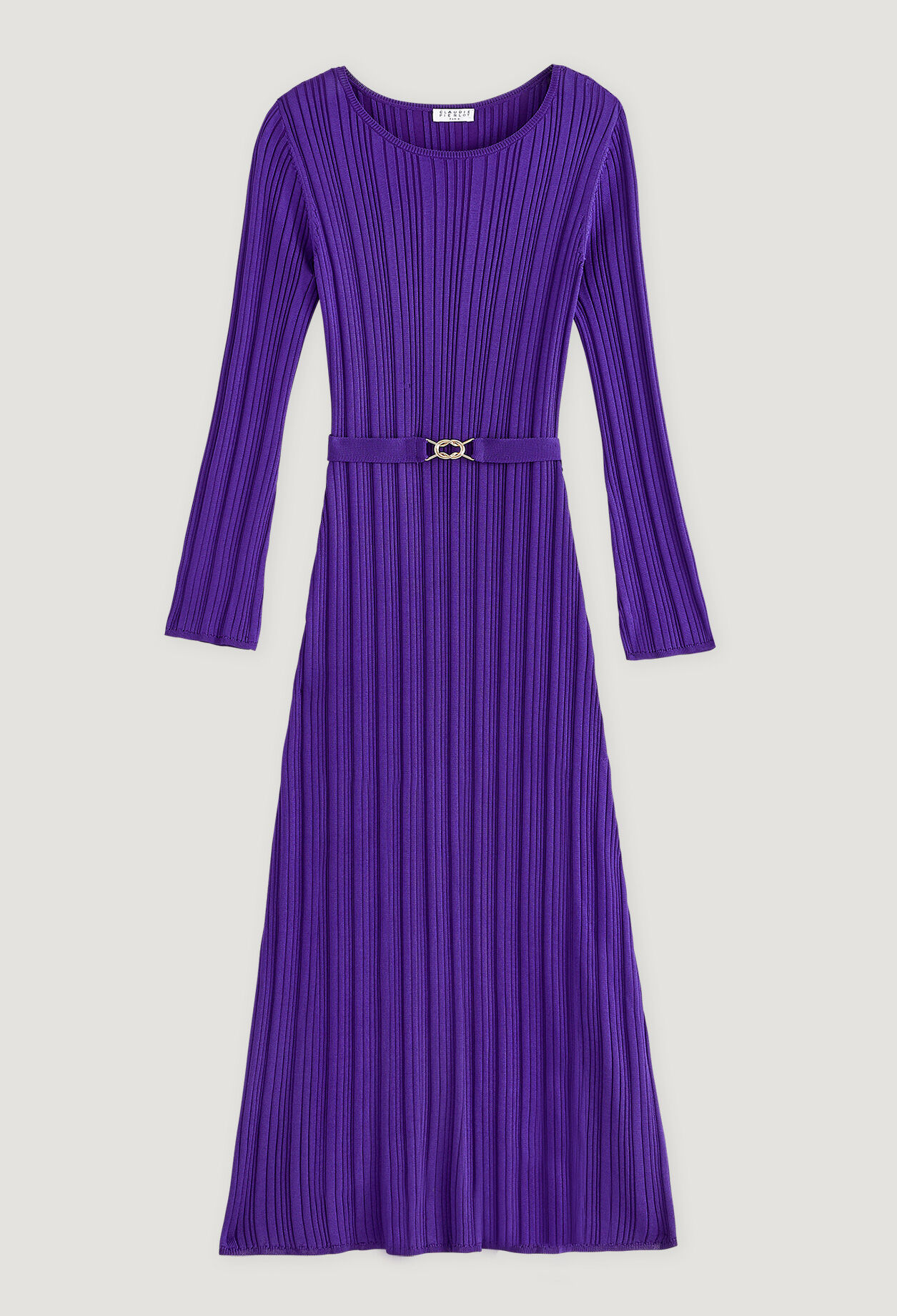 Long purple dress