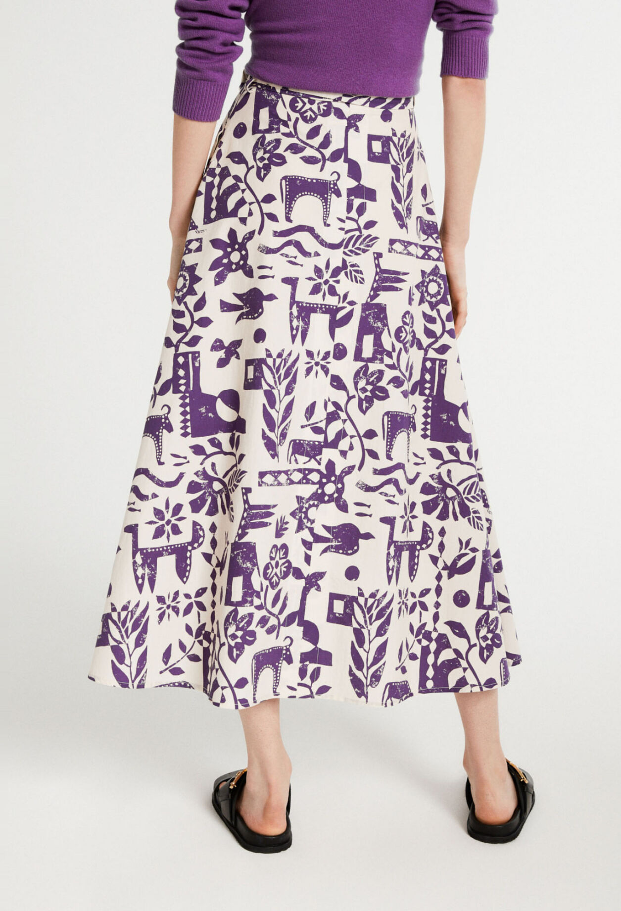 Printed skirt