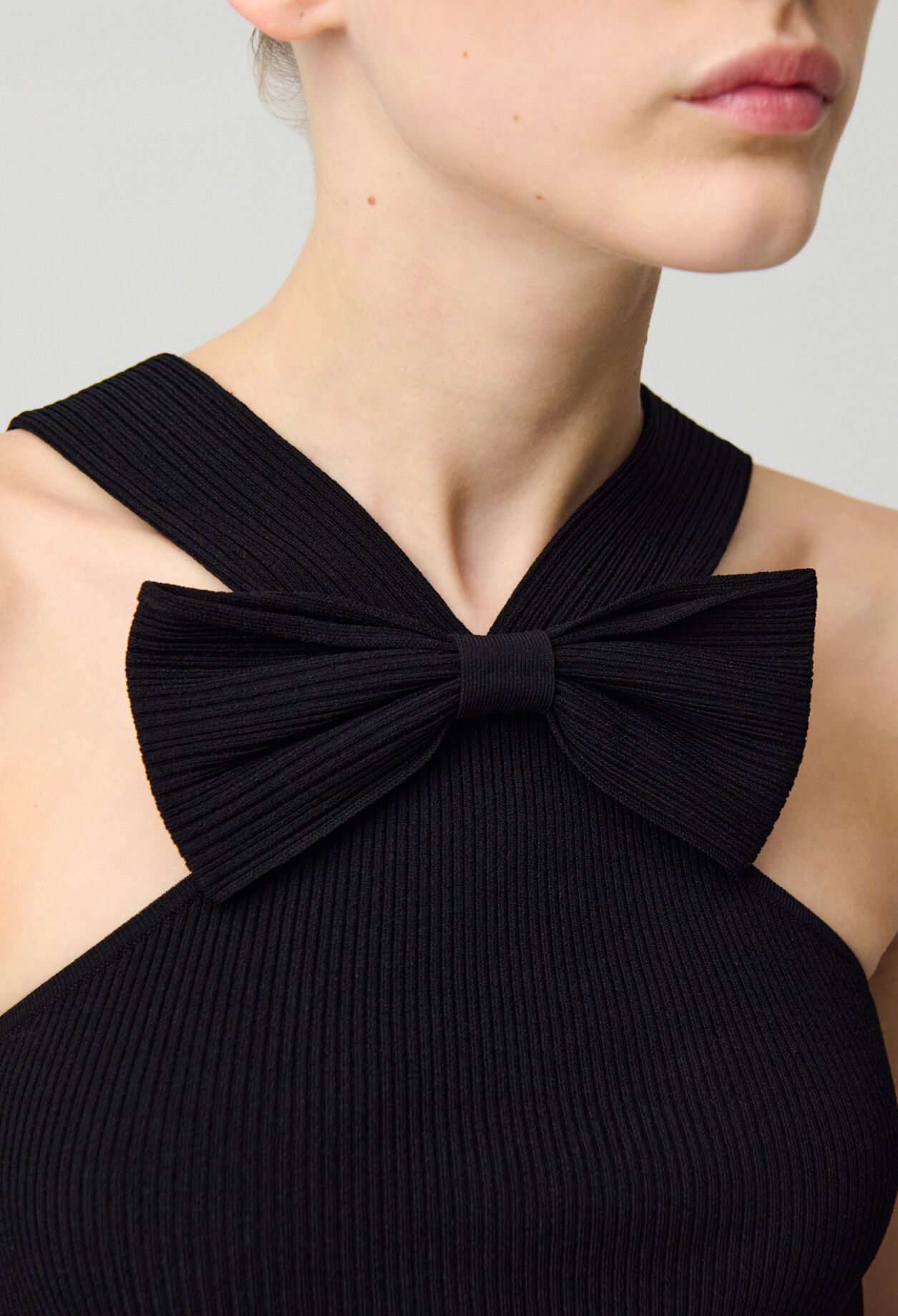 Top fine maille noeud