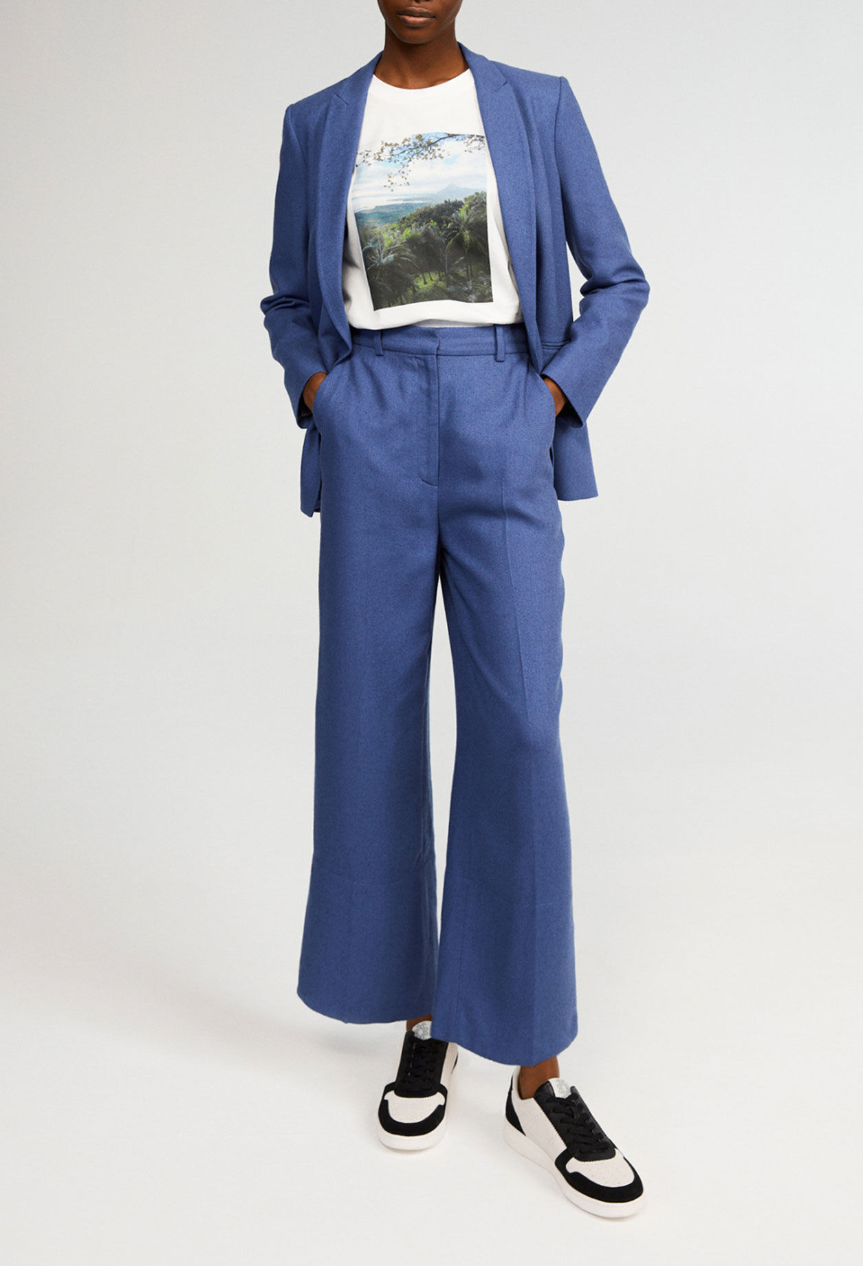 Pantalon évasé