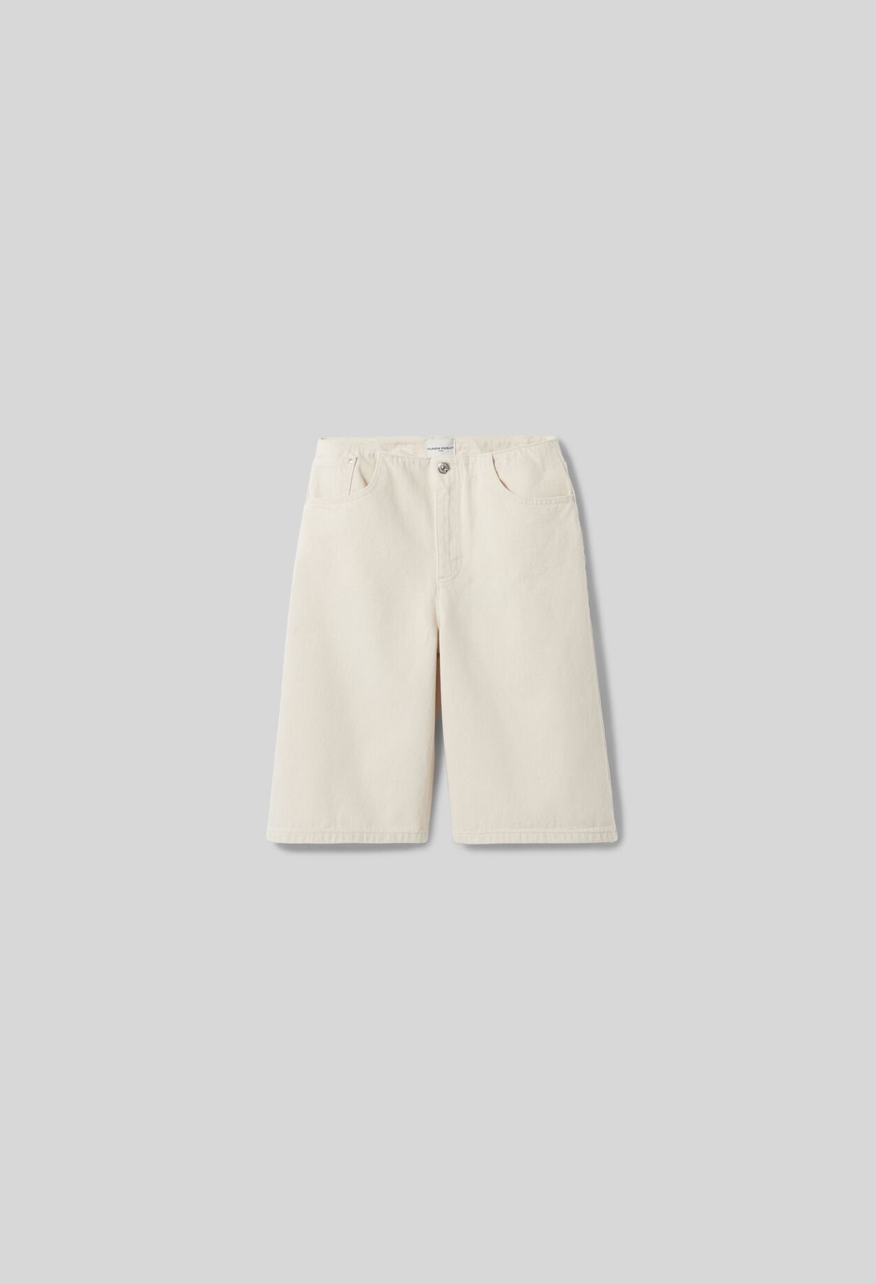 Bermuda denim &eacute;cru