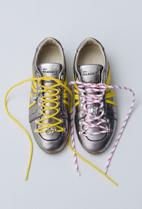 Baskets Swing argentées