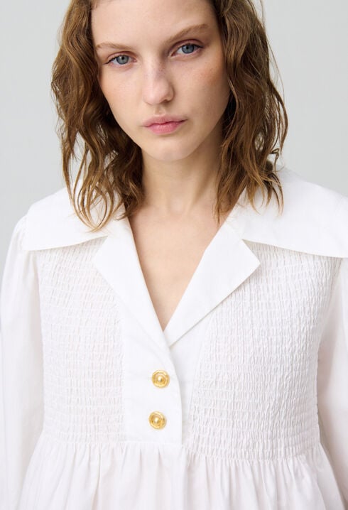 Blouse volantée