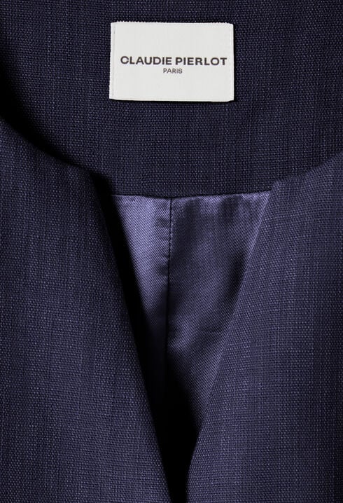 Short button-down dress