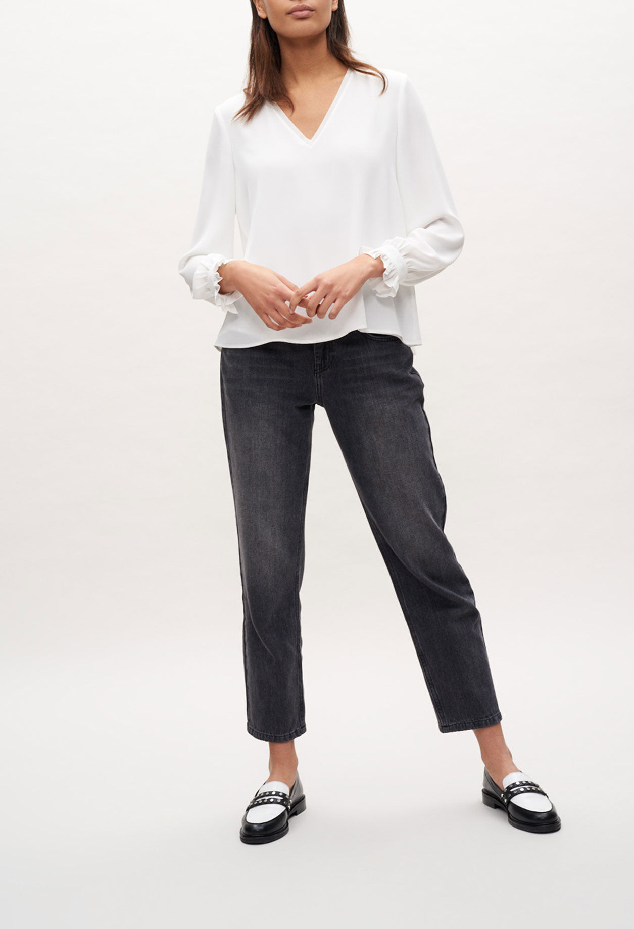 Blouse à volants