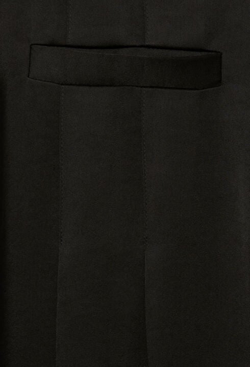 Pleated wide-leg trousers