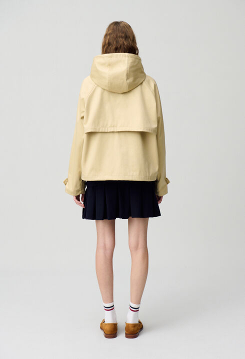 Parka légère à capuche