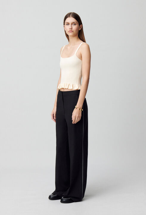 Pantalon droit large