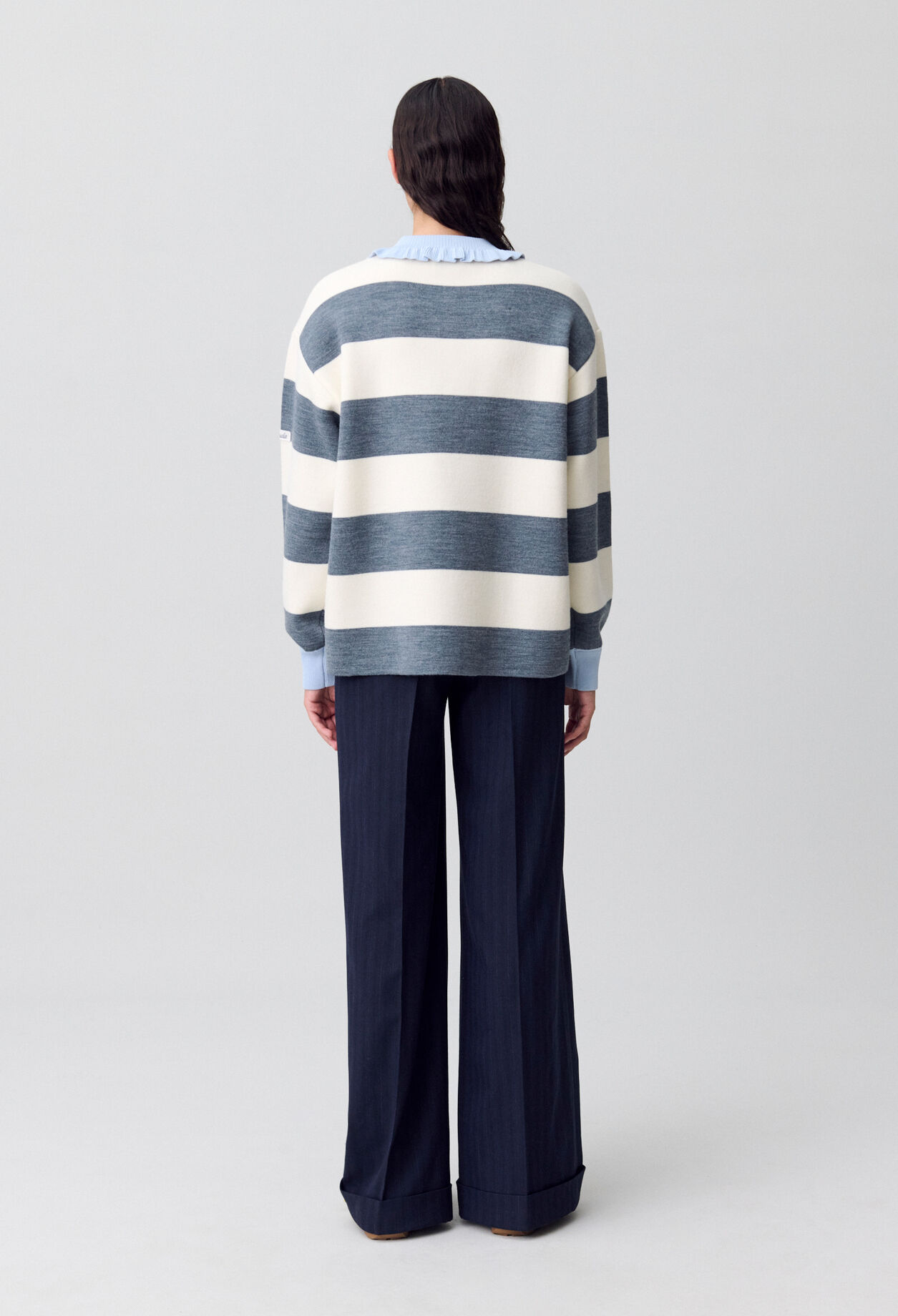 Striped Polo Jumper
