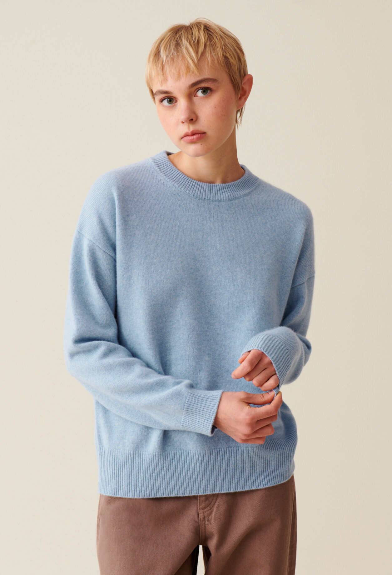 Embroidered Cashmere Jumper