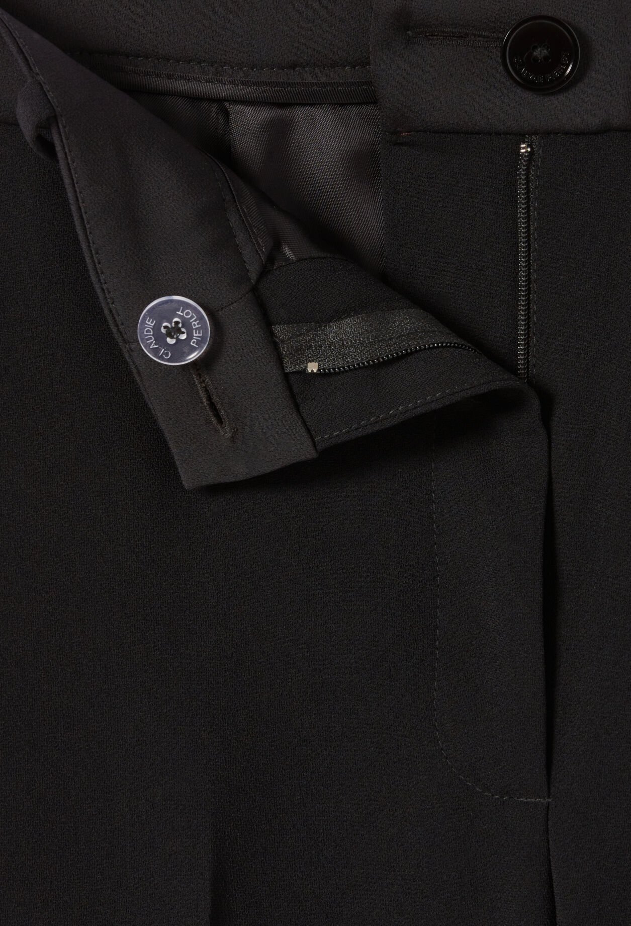 Cigarette-cut Tailored Trousers
