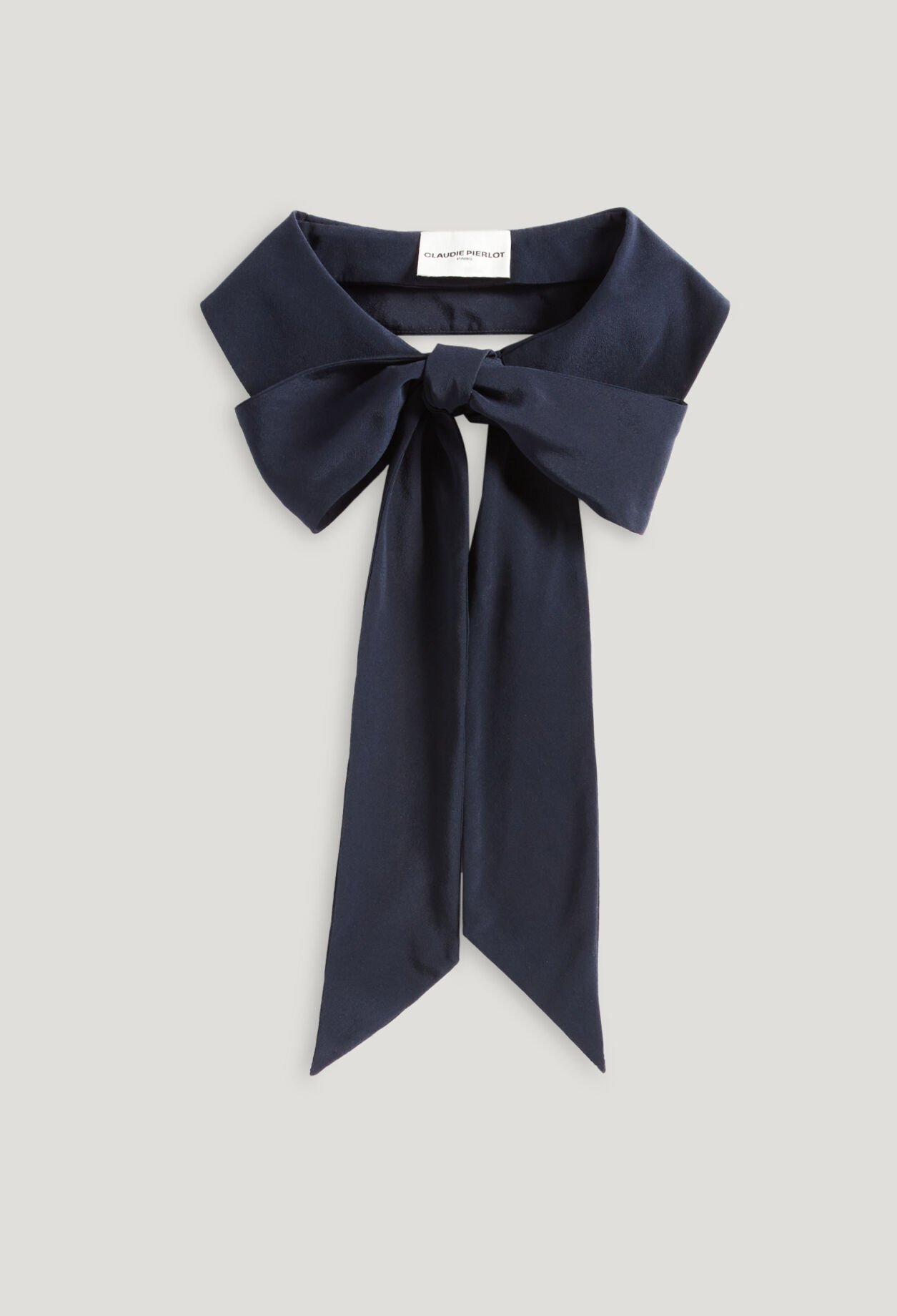 Col claudine soie amovible