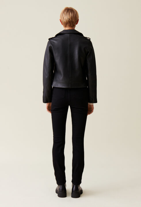 Leather jacket