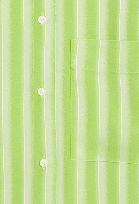 Matcha striped floaty shirt