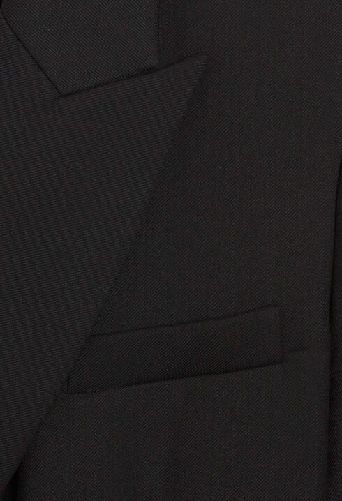 Black suit jacket