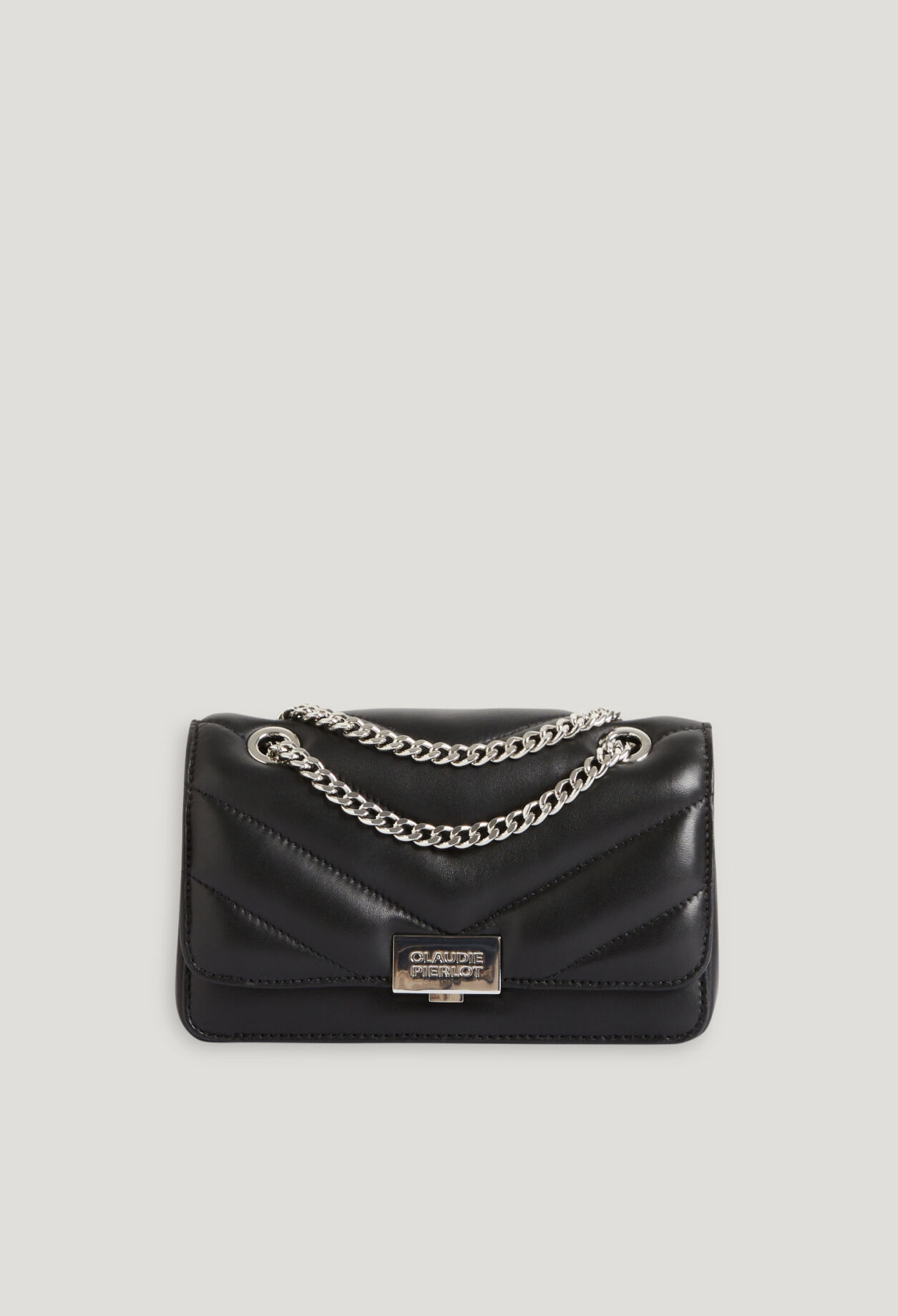 Sac Angelina cuir noir 