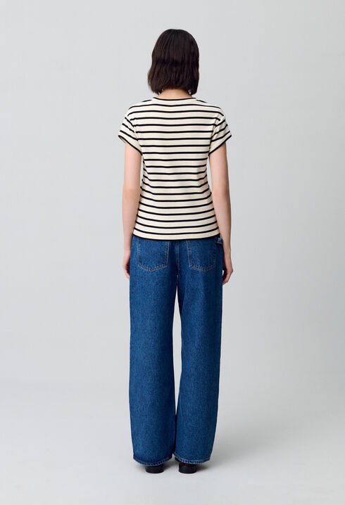 Striped Short Sleeve T-shirt