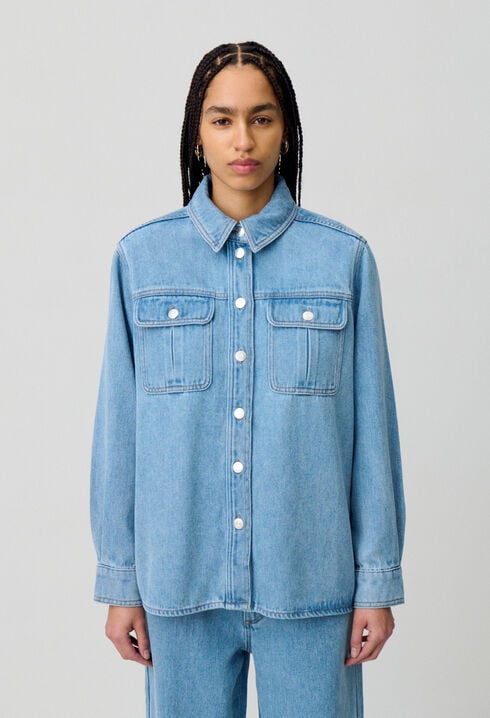 Chemise denim