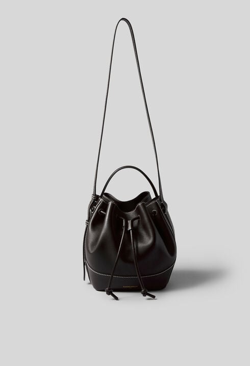 Sac seau cuir
