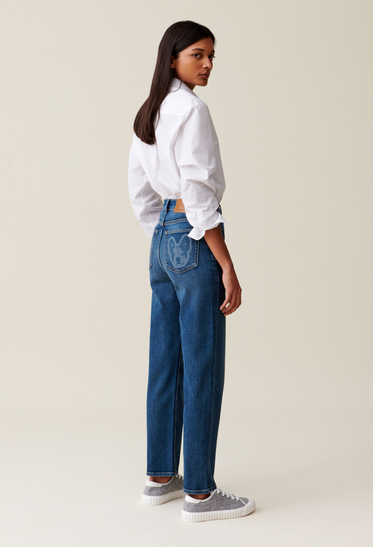 Toto Jeans with logo on back pocket