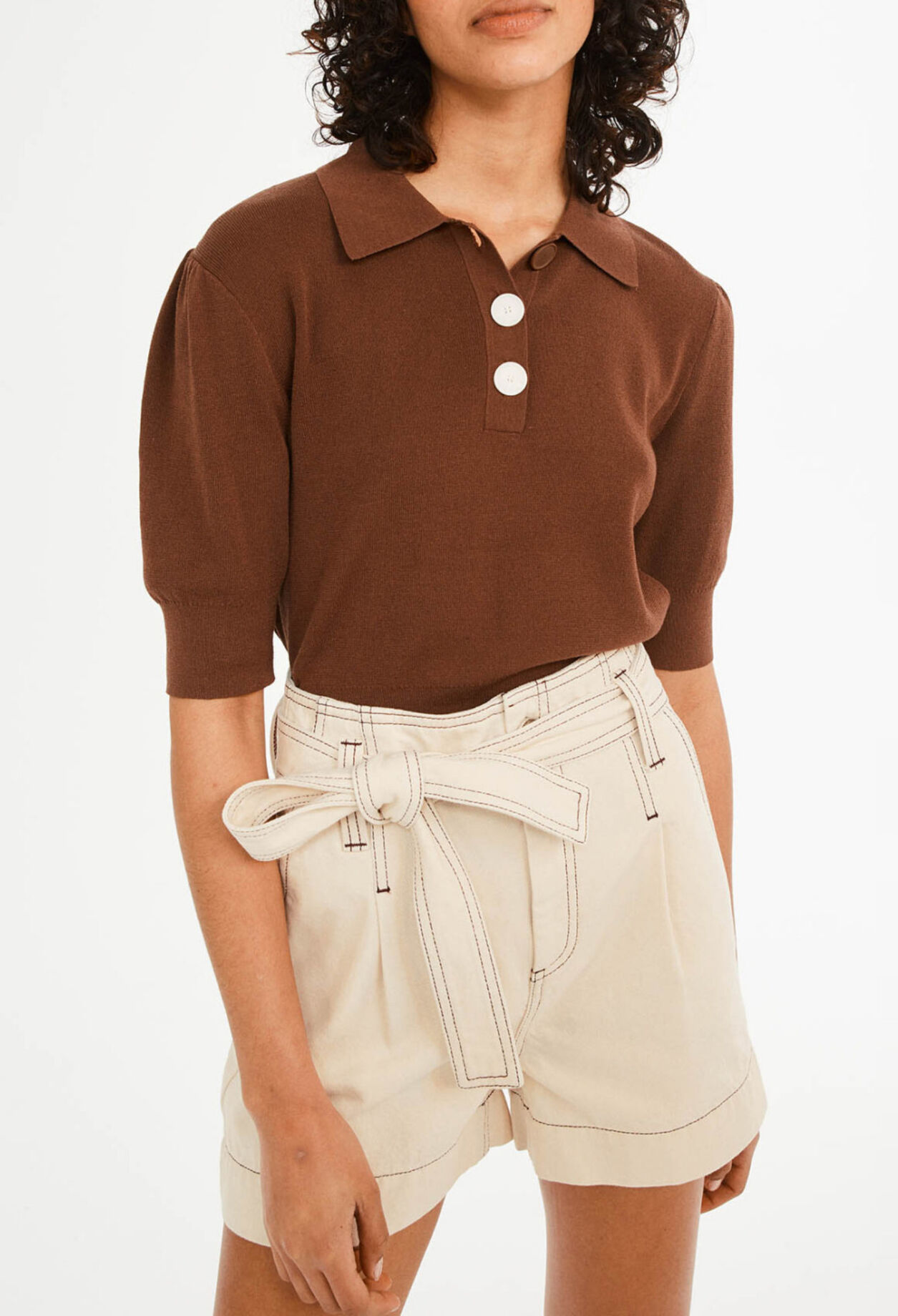 High-rise shorts