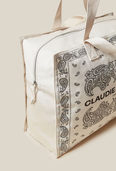 Recycled cotton tote bag 