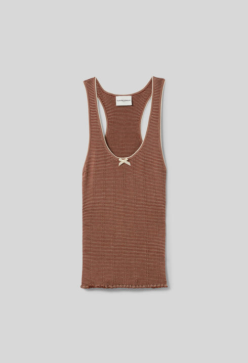 Débardeur maille fine
