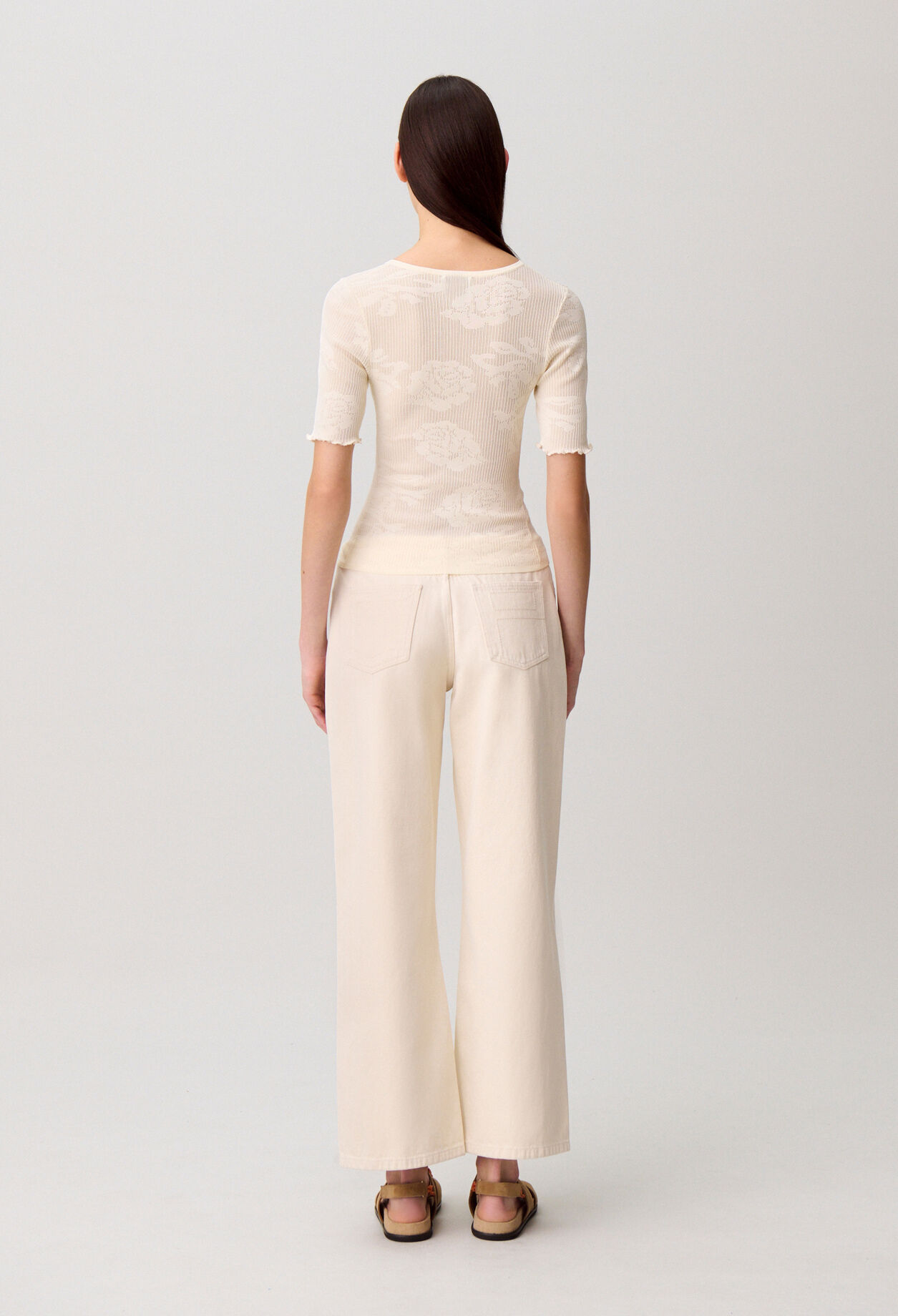 Floral Knit Cardigan