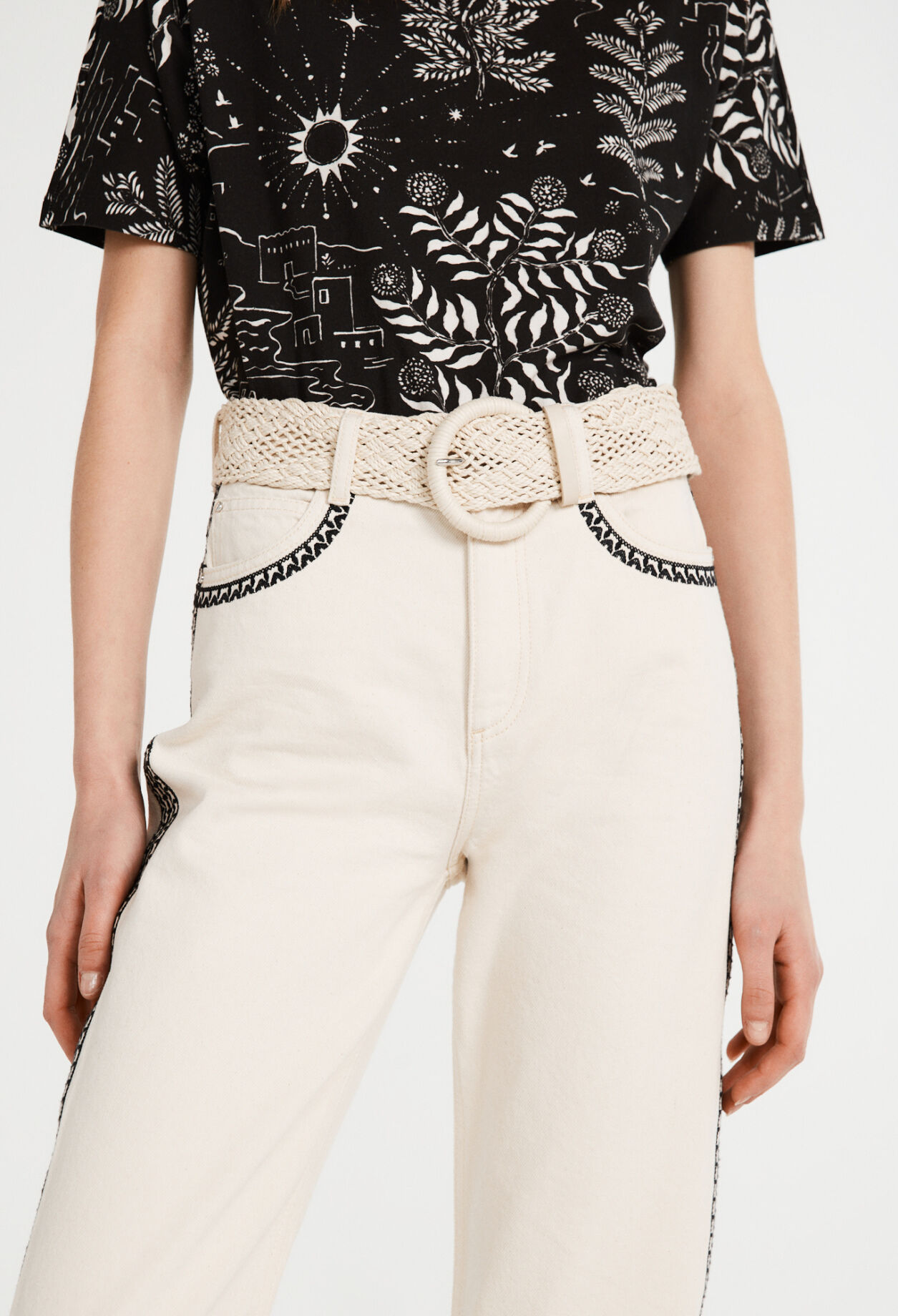 Braided belt