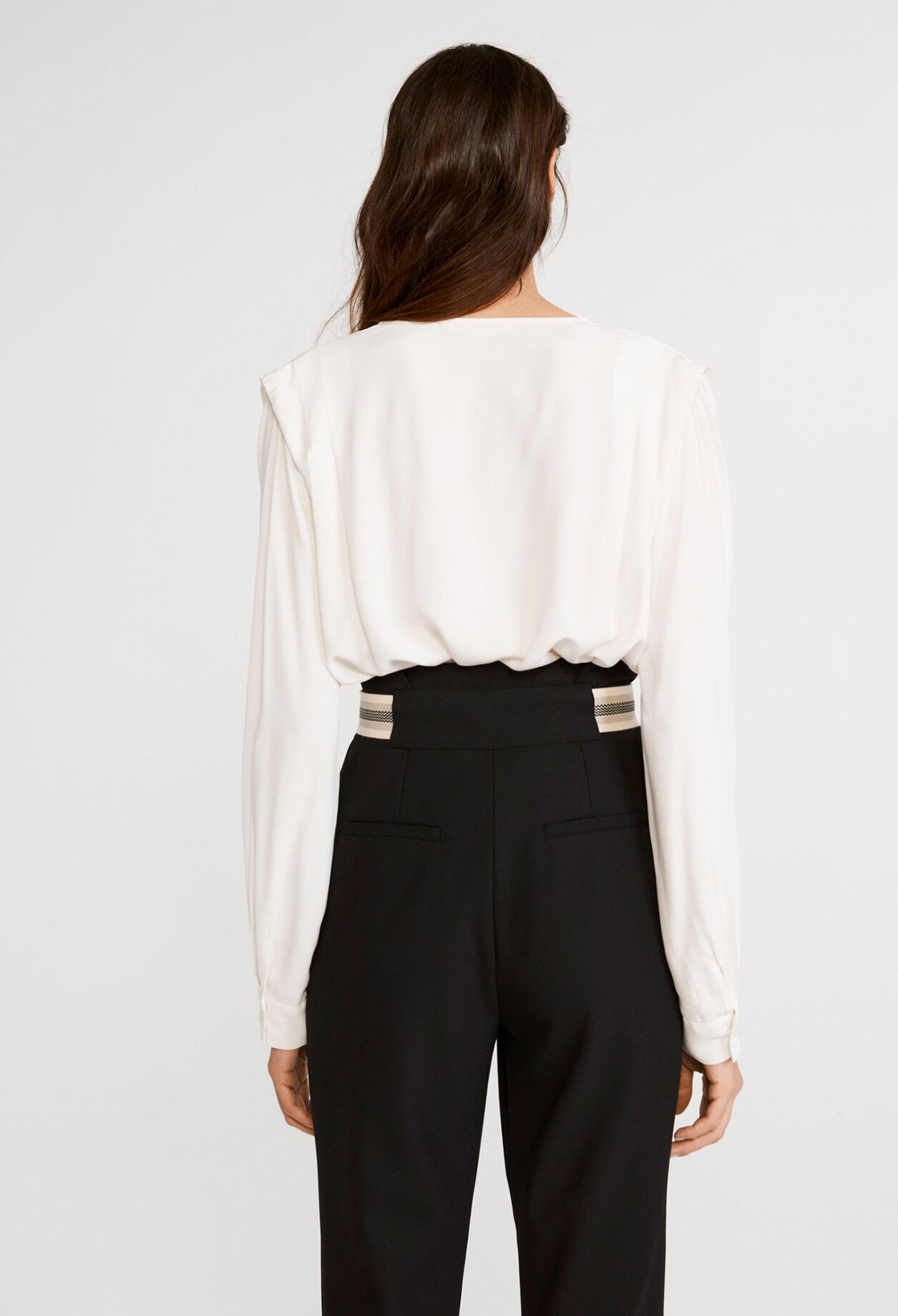 Straight blouse