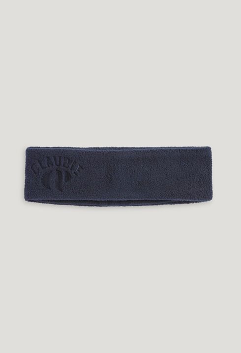 Fleece headband blue