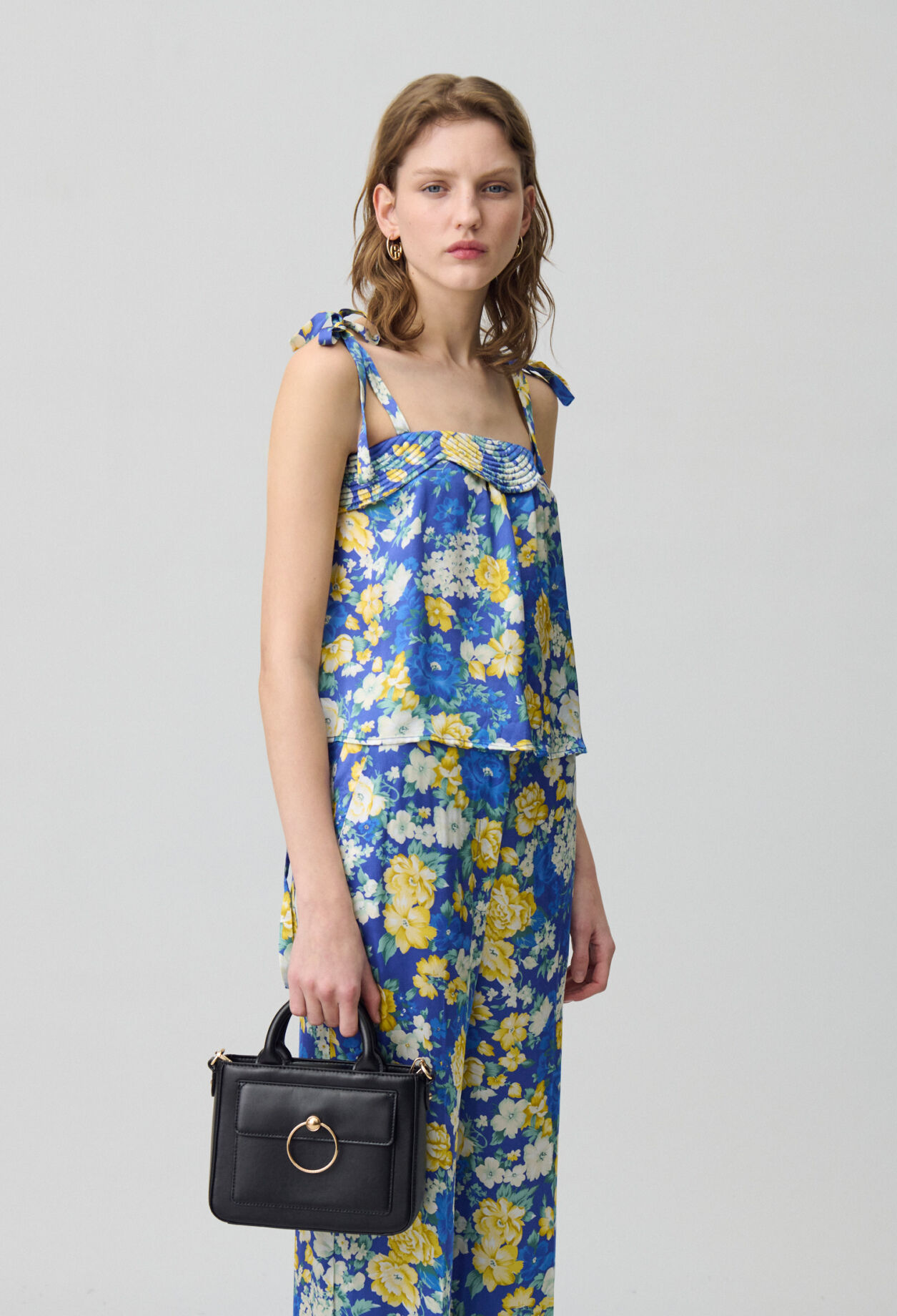 Sac Anouck cuir lisse chaîne