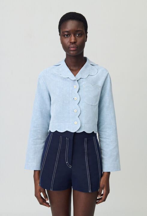 Chemise denim