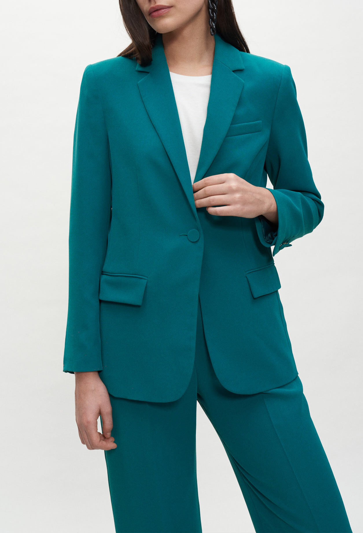 Veste tailleur à poches