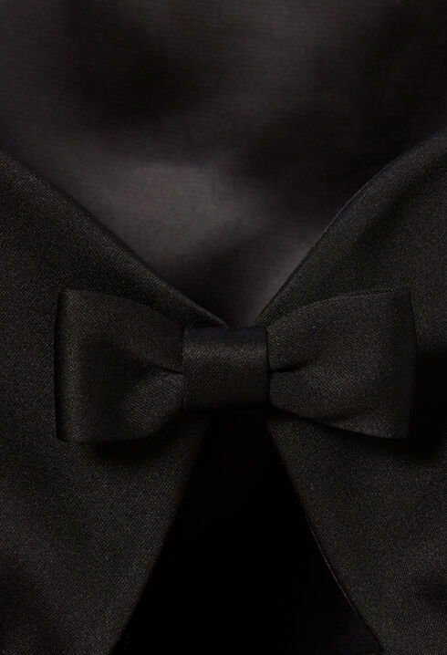 Robe courte plissée